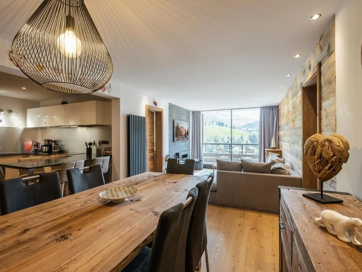 Apartamento Lodge 4****, 8 Voyageurs, Sauna, Balcon, Acces Internet, Parking - Fr-1-304-217 La Clusaz
